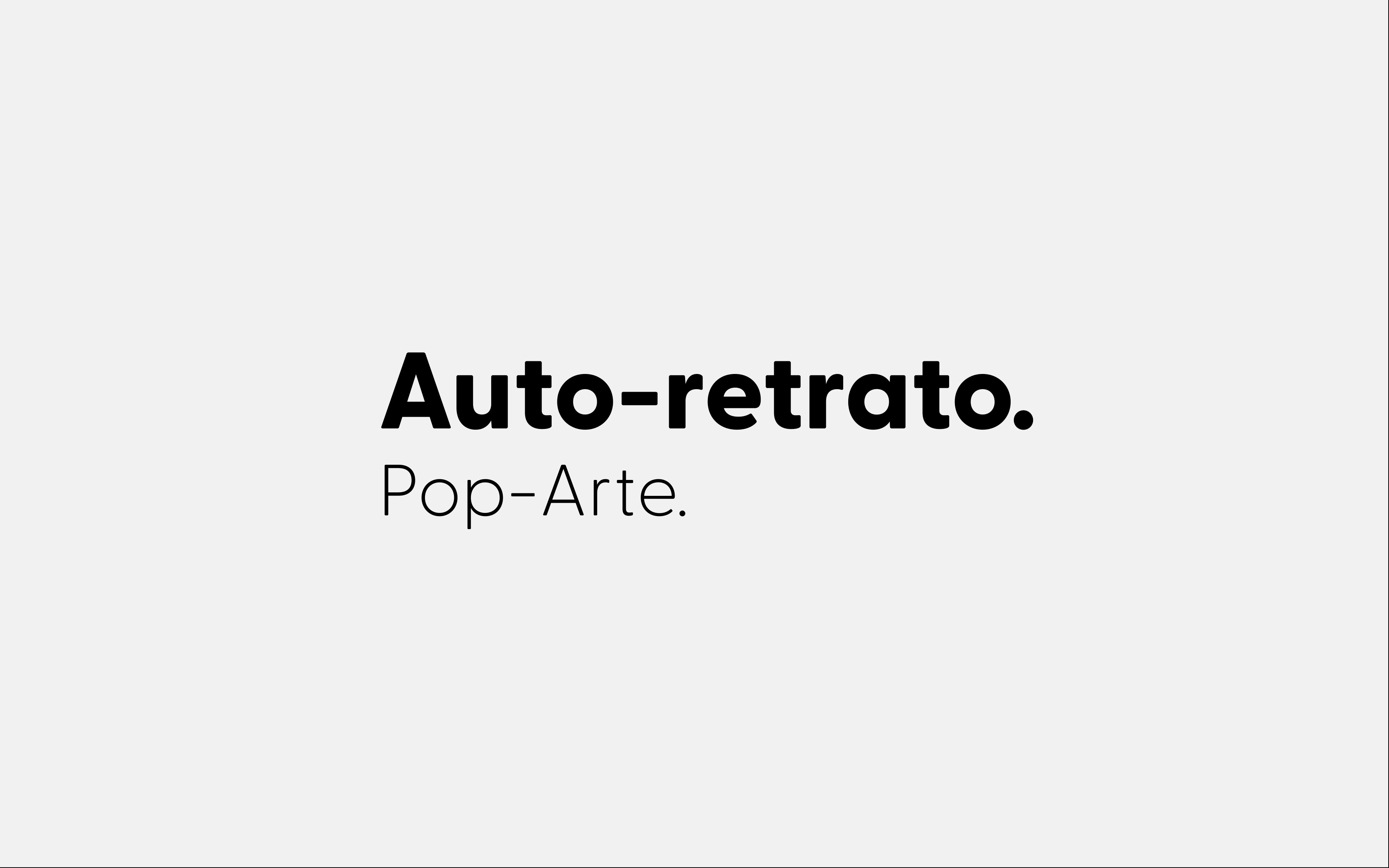 Auto-retrato