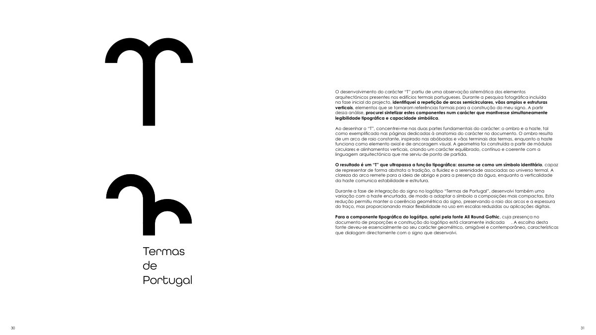 Caractere T como Signo | Termas de Portugal