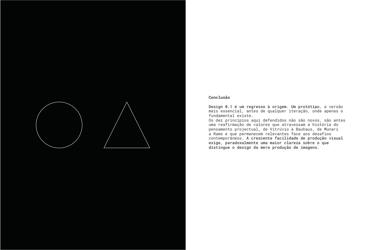 Design 0.1 | Um Regresso à Origem