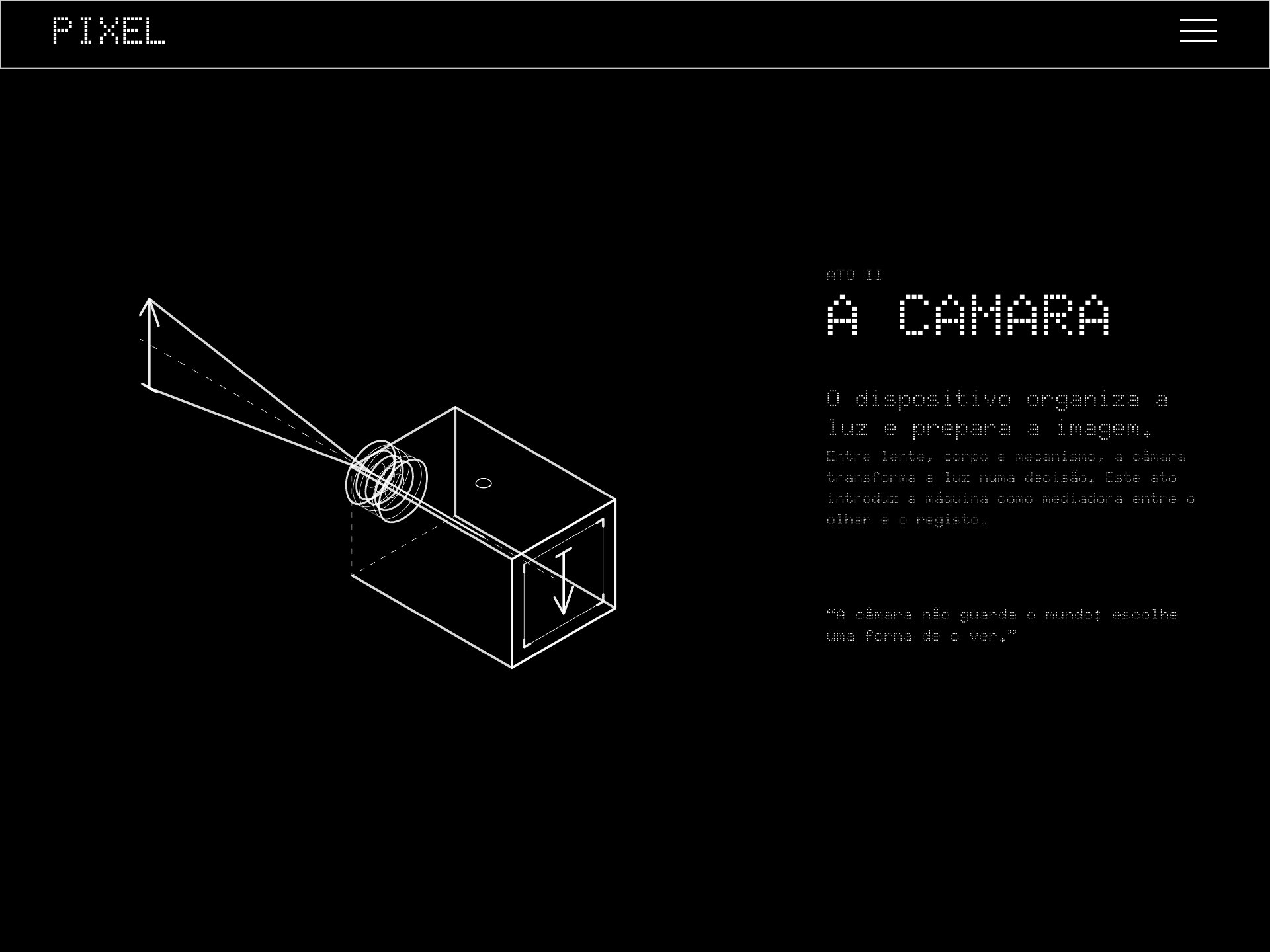 PIXEL | Gestão de Projeto e Orçamento
