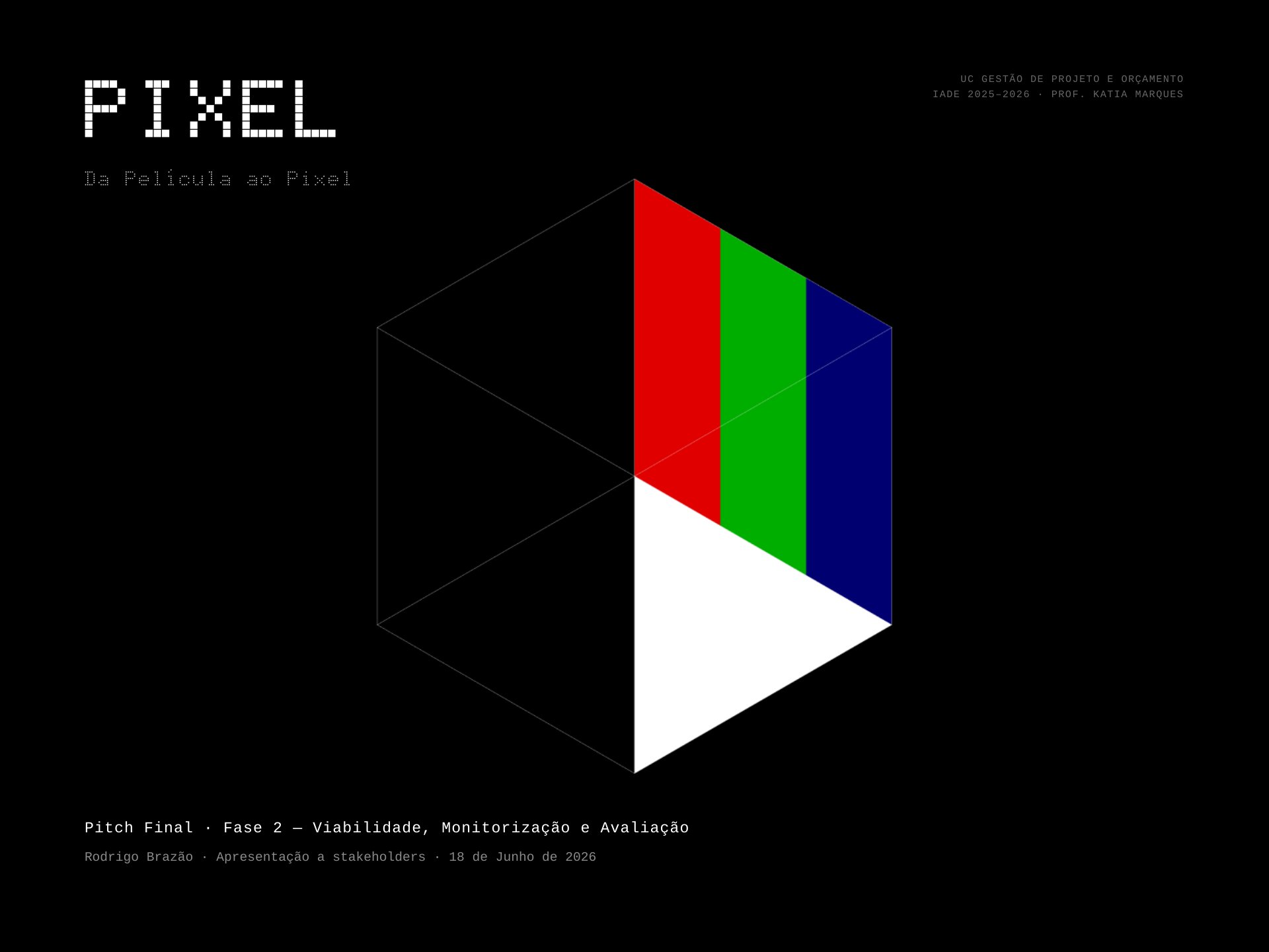 PIXEL | Gestão de Projeto e Orçamento