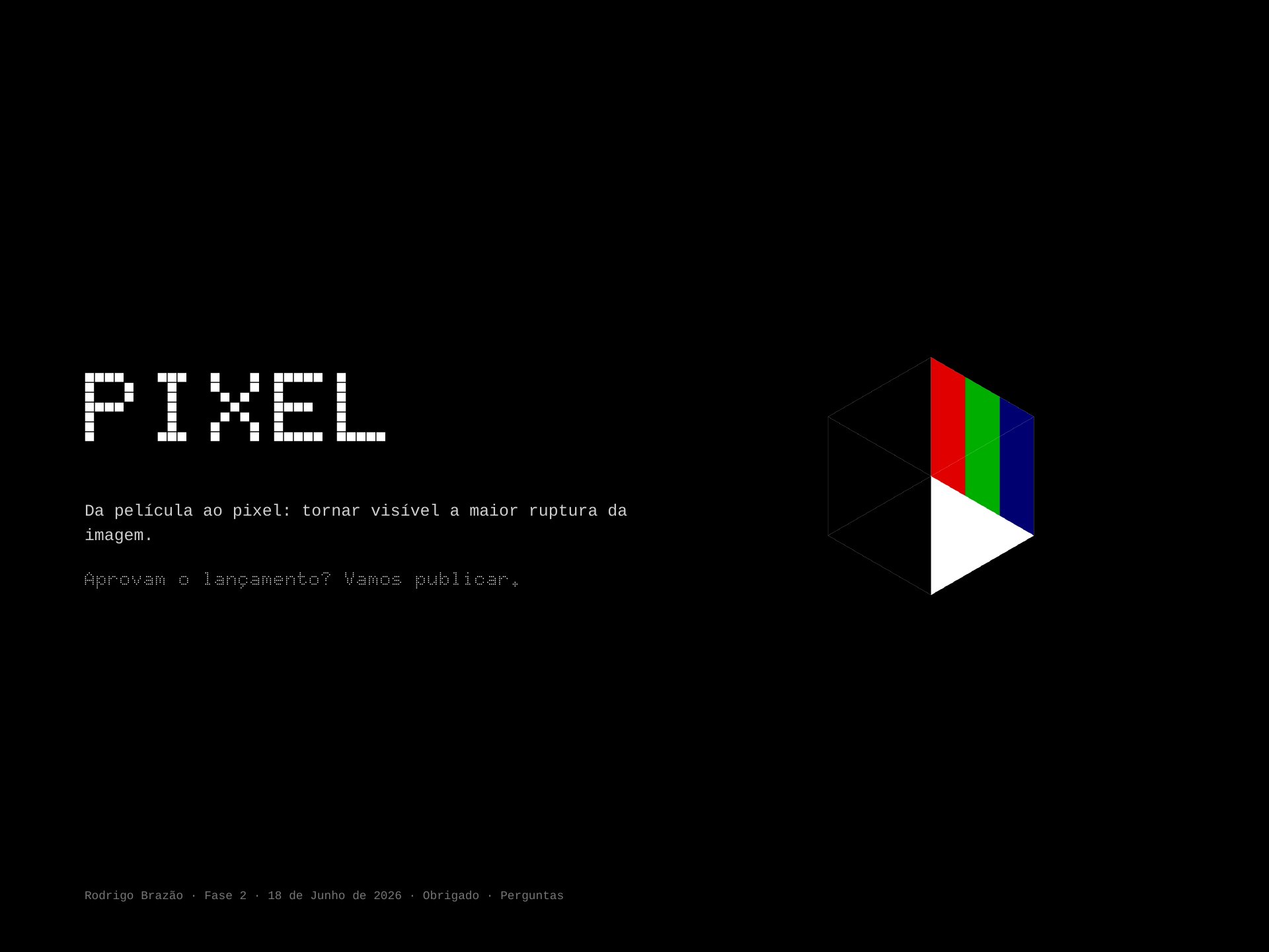 PIXEL | Gestão de Projeto e Orçamento